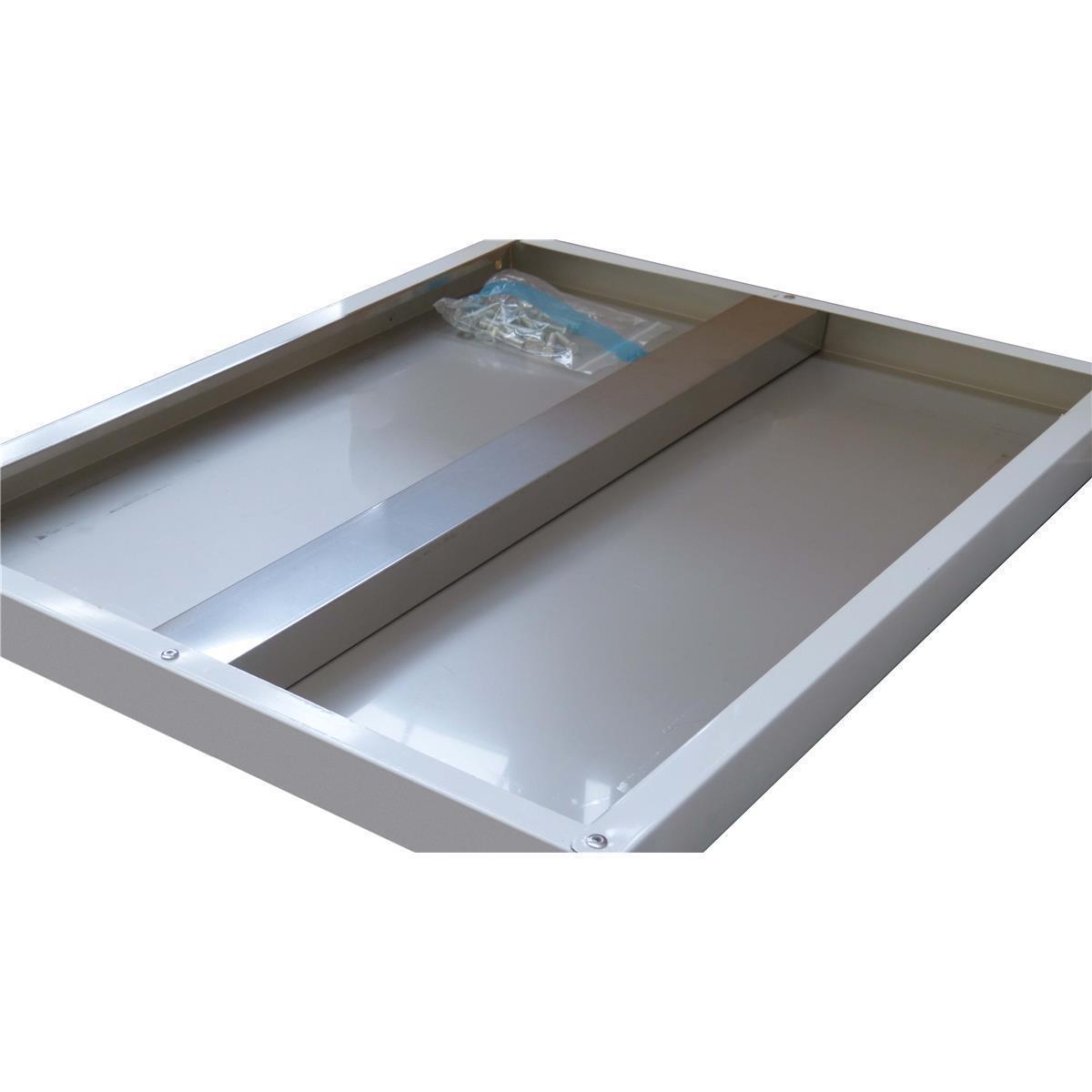 Stainless steel worktable, with upstand, 160 x 60 - Image 4