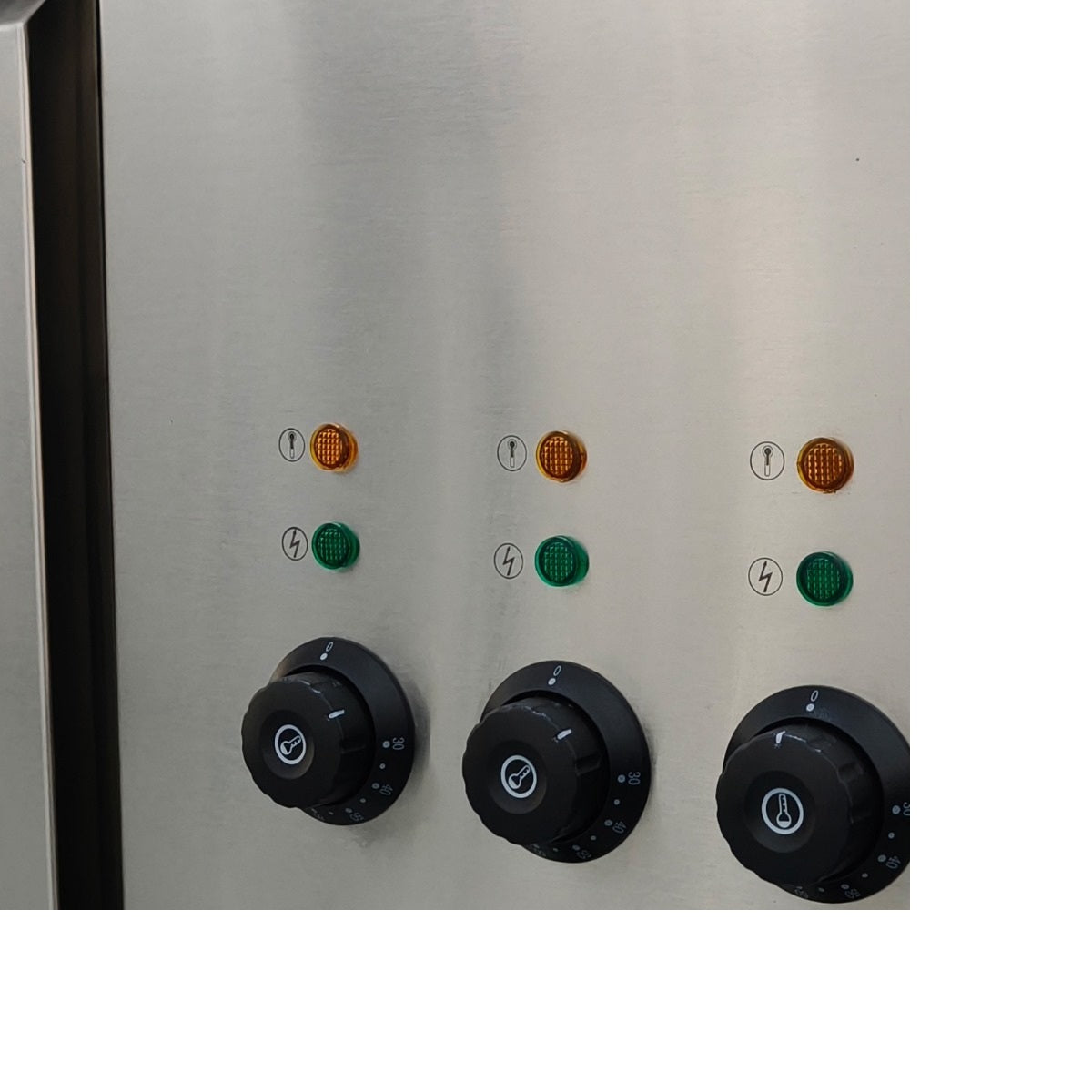 SNACK-Line Bain-Marie Theke 4x GN1/1, Granit Star Galaxy schwarz, 153x82x85,5 Glasaufbau Klarglas ohne Zwischenablage, H=396mm - Image 6