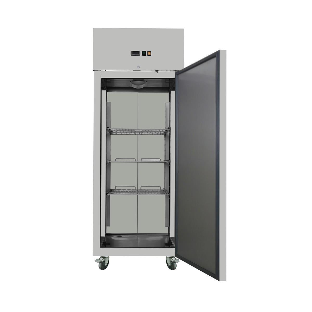 Stainless steel refrigerator, capacity 525 liters - Image 2