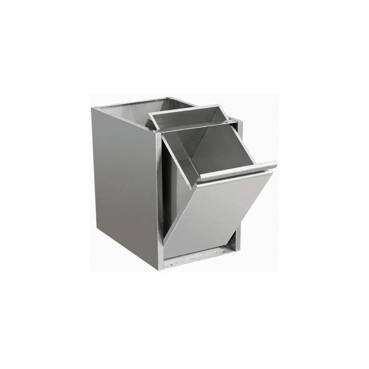 Drawers for work table 600, waste bin