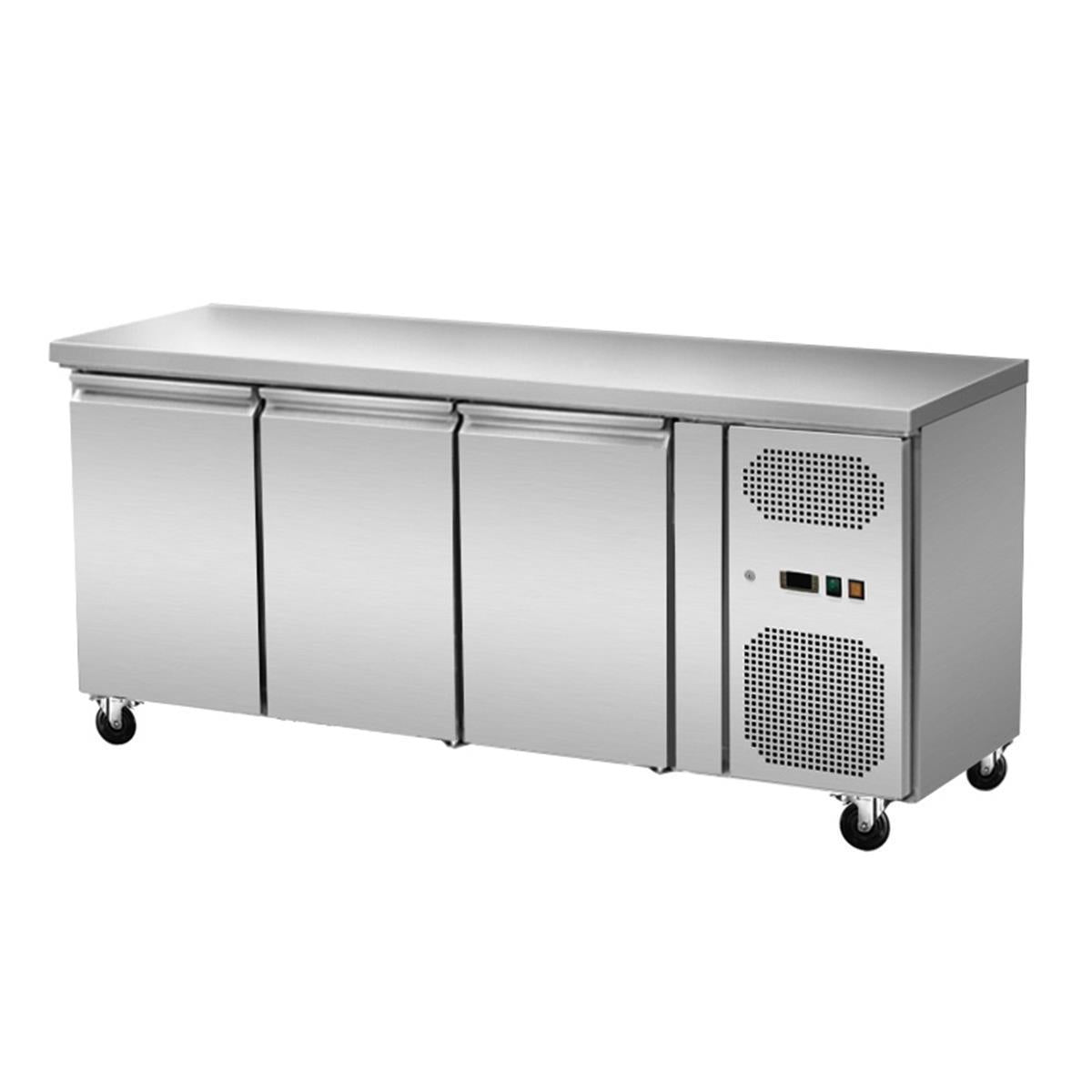 Refrigerated counter 3 doors, convection, 180x70