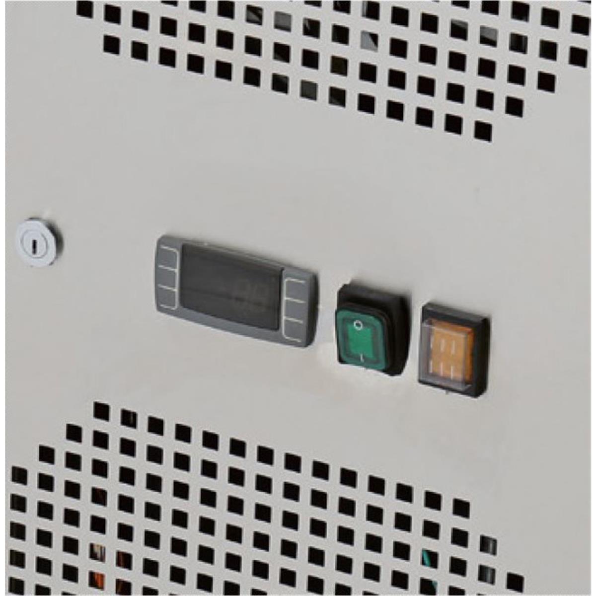 Refrigerated counter 3 doors, convection, 180x70 - Image 6