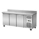 Refrigerated counter 3 doors with upstand, convection, 180x70