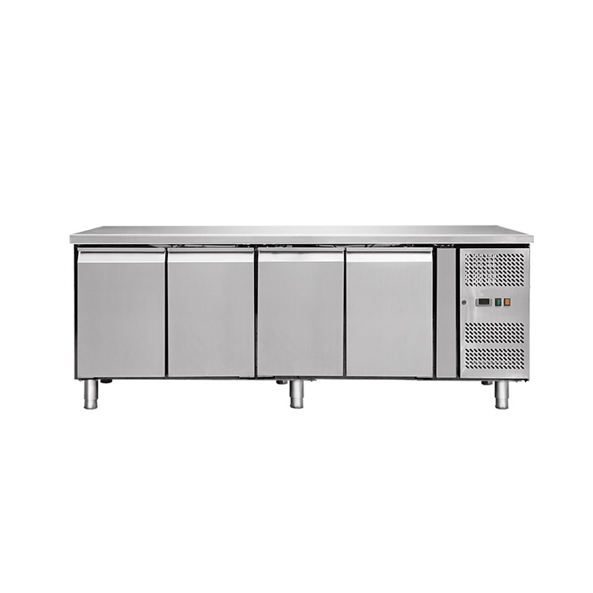 Refrigerated counter 4 doors, convection, 223x70 - Image 2