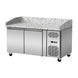 Pizza refrigerated counter, pink-gray granite, 2 doors, 151 x 80