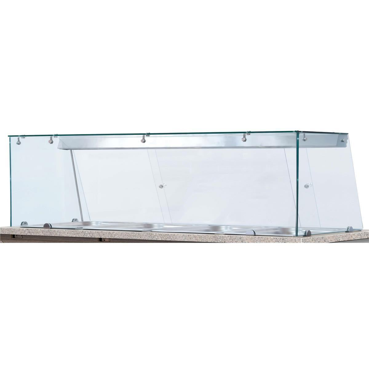 Glass top short, clear glass, straight complete for THSAI188 - Image 2