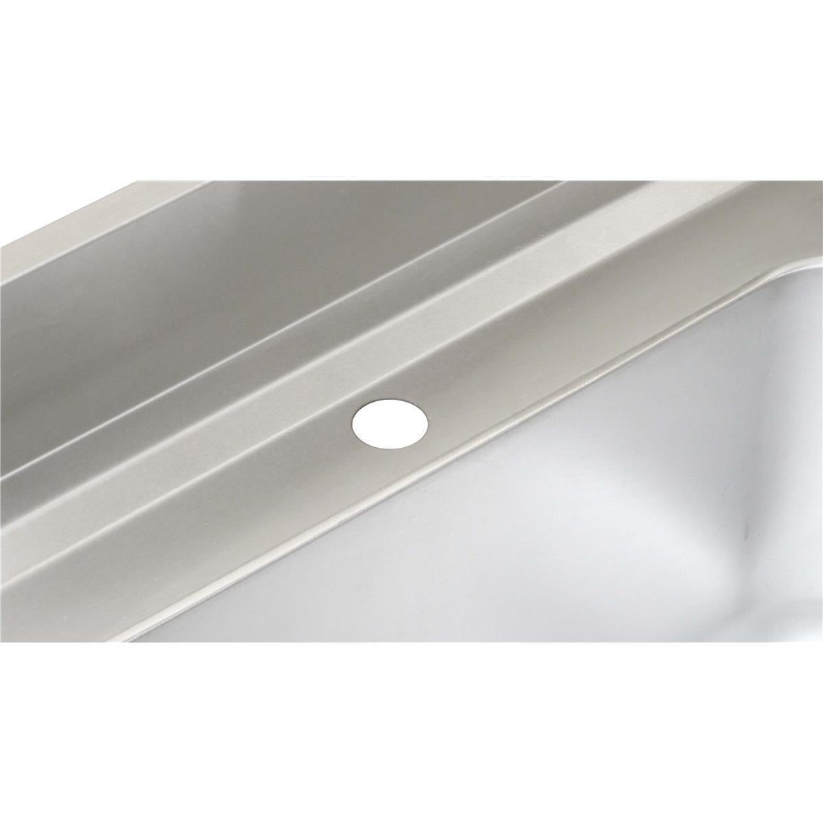Stainless steel sink unit, one bowl center, 120 x 70 - Image 3