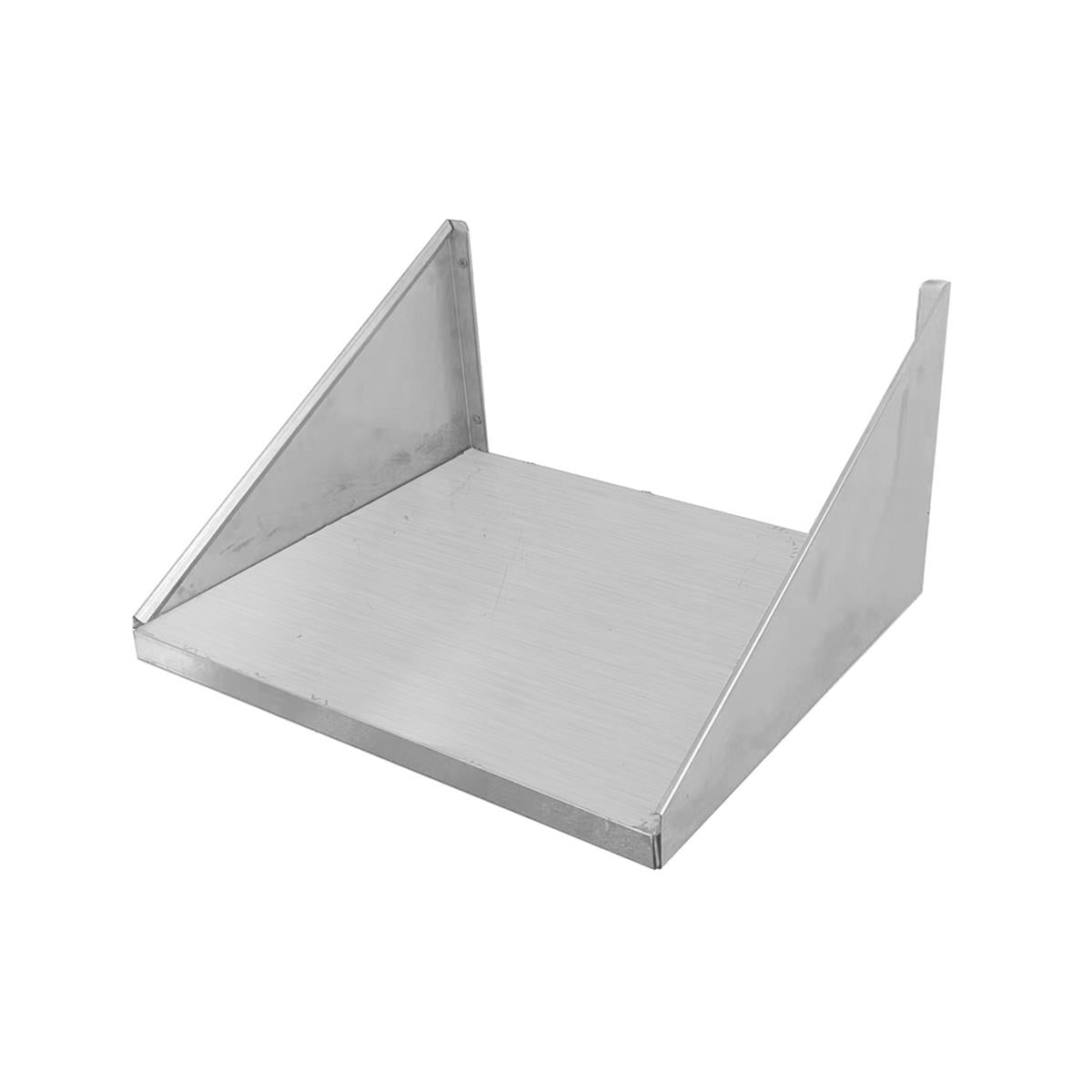 Stainless steel wall shelf, extra sturdy, 1 shelf, 60x50