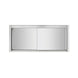 Stainless steel wall cabinet, 160 x 40, with door